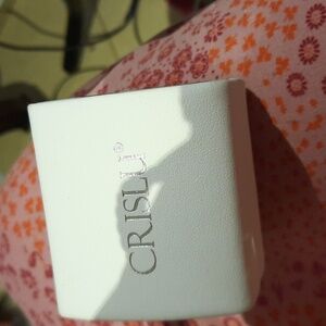 NIB AUTHENTIC CRISLU WEDDING EARRINGS GENUINE PLATINUM/ STERLING SILVER EARRINGS